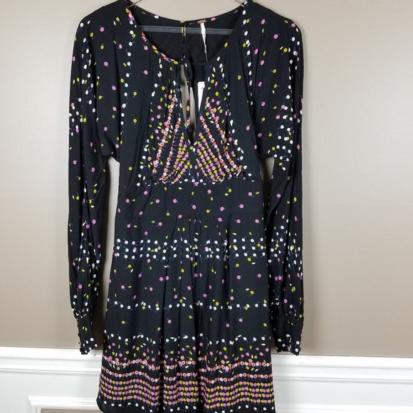 Free People CORYN Mini Dress NWT Size 8 - Picture 3 of 8